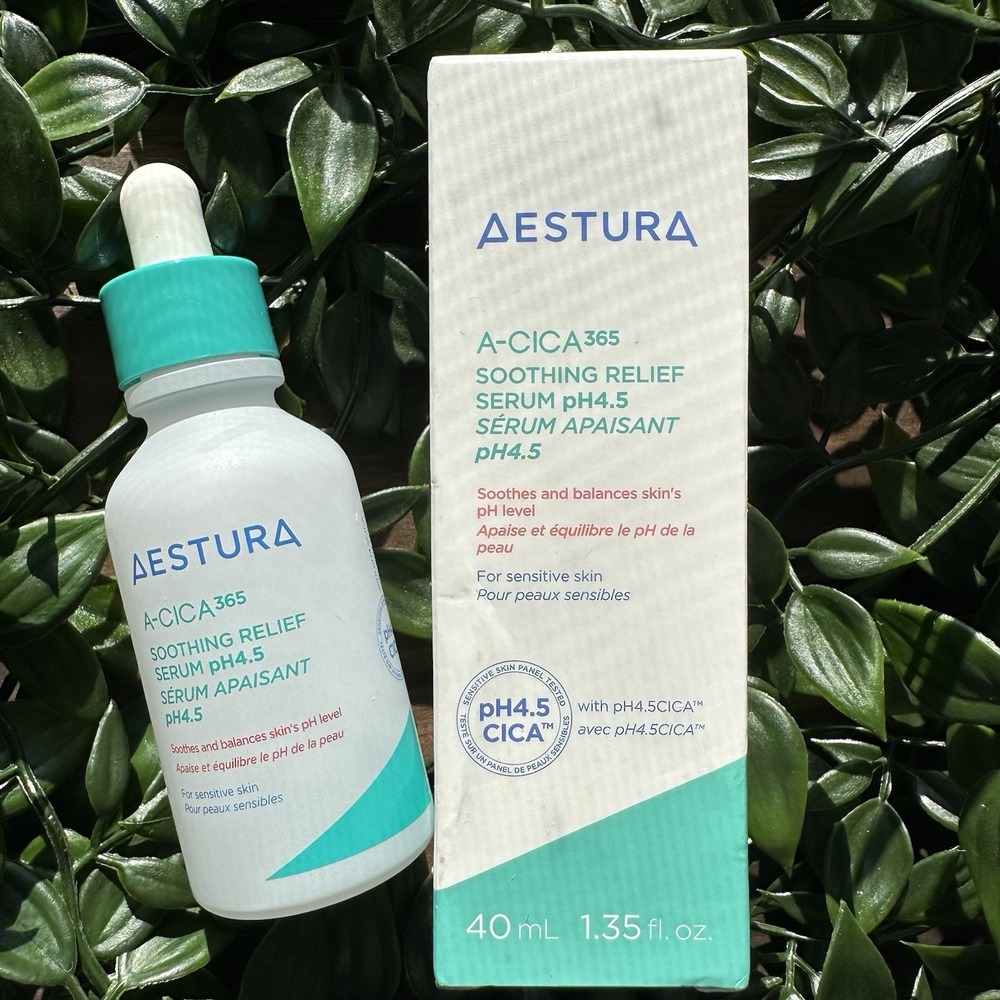 AESTURA A-CICA365 Soothing Redness Relief Face Serum pH4.5 1.35 Oz / 40 ml BNIB